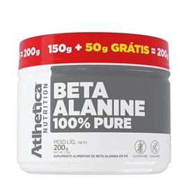 BETA ALANINE 100% PURE 200G ATLHETICA NUTRITION
