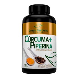 CURCUMA + PIPERINA 120 CAPSULAS GREEN GARDENS